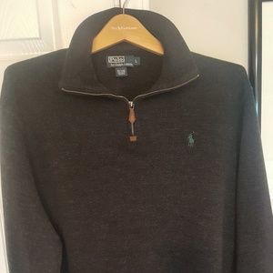 Polo Quarter Zip Sweater